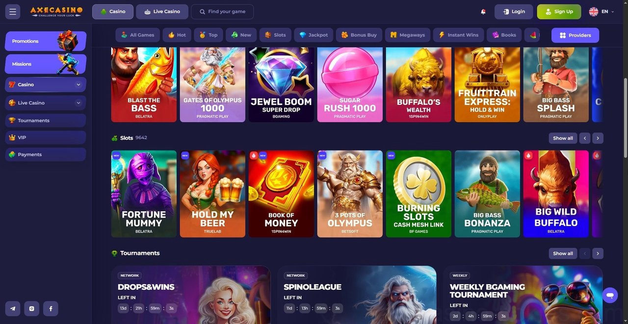Axe Casino Casino